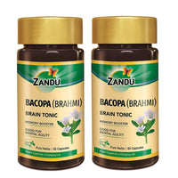 Thumbnail for Zandu Bacopa (Brahmi) Brain Tonic Capsules online