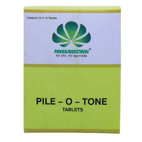 Pankajakasthuri Pile-O-Tone Tablets - Distacart