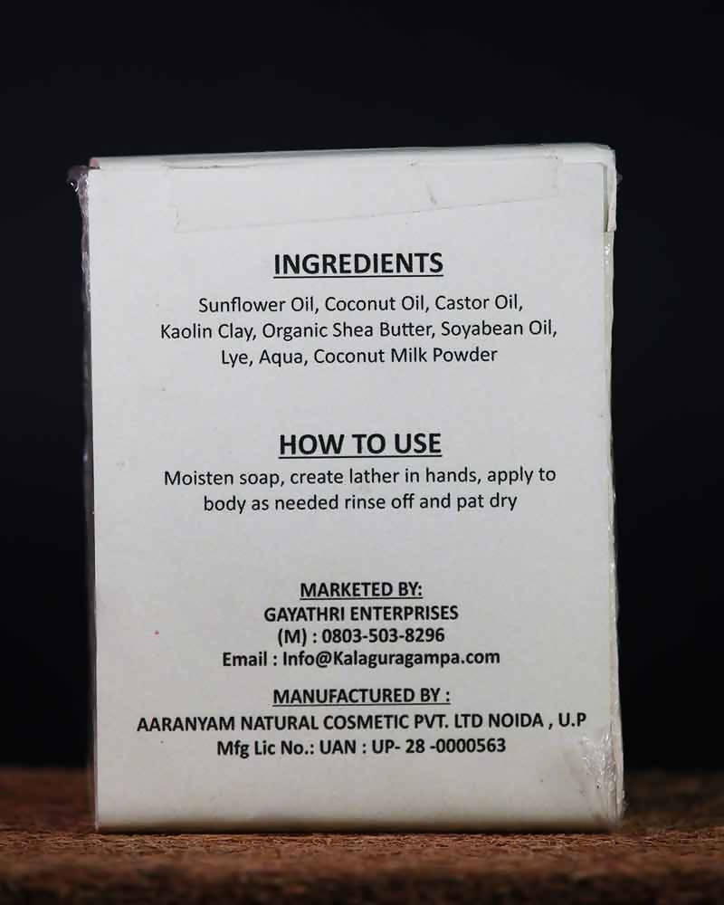 Buy Kalagura Gampa Coconut Milk Hand Made Organic Soap Online at